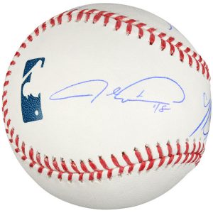 Matt Harvey, Steven Matz, Noah Syndergaard, Jacob deGrom New York Mets Fanatics Authentic Autographed Baseball