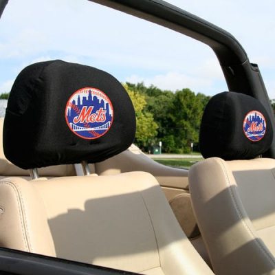 Mets 2-Pack Headrest Covers