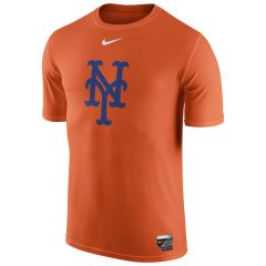 Mets Nike Authentic Collection Legend Logo 1.5 Performance T-Shirt