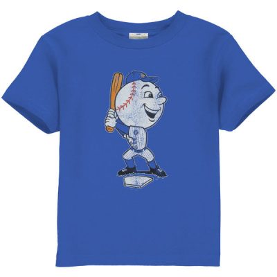 Mets Toddler Distressed Mascot T-Shirt